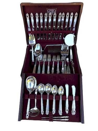 109 PIECE INTERNATIONAL SILVER 38006e