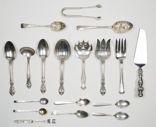 A GROUP OF EIGHTEEN ANTIQUE ASSORTED