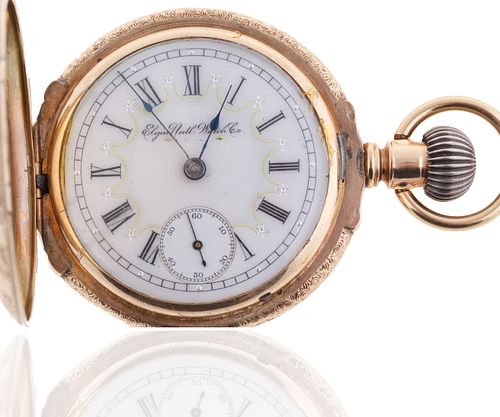 1867 1876 TRI COLORED GOLD ELGIN 380104