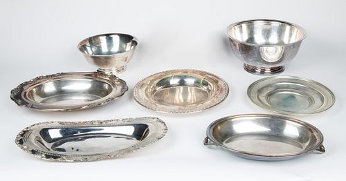 A GROUP OF SEVEN ANTIQUE SILVER 3800fe