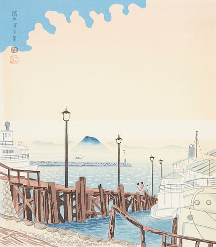 TOKURIKI TOMIKICHIRO "EVENING SCENE