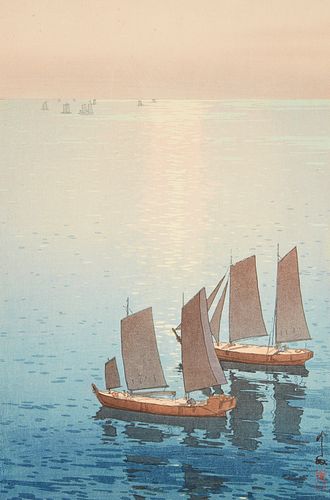 HIROSHI YOSHIDA "GLITTERING SEA"