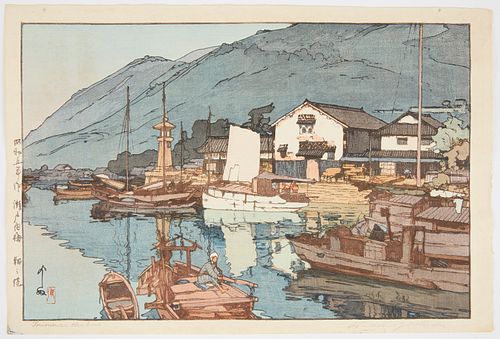 HIROSHI YOSHIDA "TOMONOURA HARBOUR