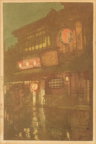 HIROSHI YOSHIDA "NIGHT IN KYOTO"