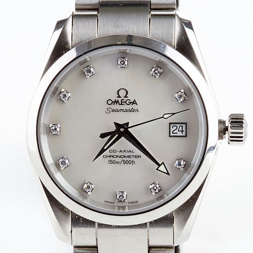 OMEGA SEAMASTER AQUATERRA MOP DIAL 380227