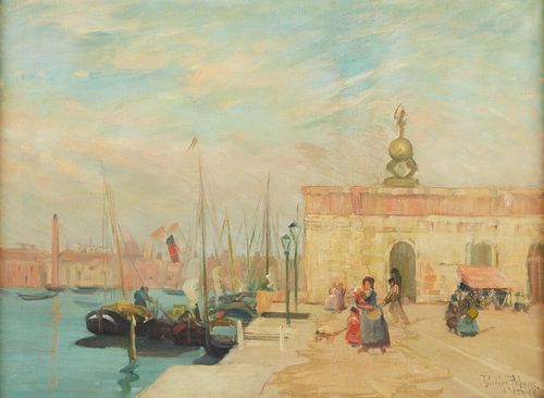 PAULINE PALMER VENICE PAINTING