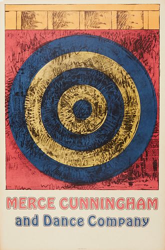 JASPER JOHNS TARGET MERCE CUNNINGHAM 380262