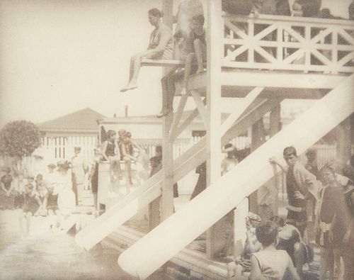 ALFRED STIEGLITZ "THE POOL" PHOTOGAVUREAlfred