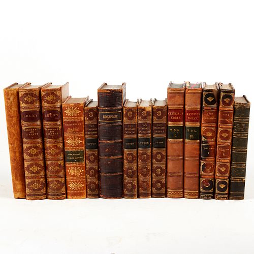 GRP 14 19TH C VOLUMES UPTON 3802e4