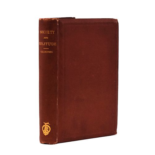 1ST EDITION RALPH WALDO EMERSON 3802eb