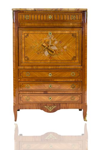 FRENCH SECRETAIRE CABINETwith five