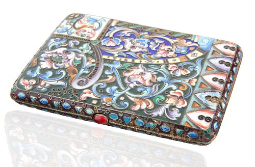 1908 1917 RUSSIAN SHADED CLOISONNE 3803b1