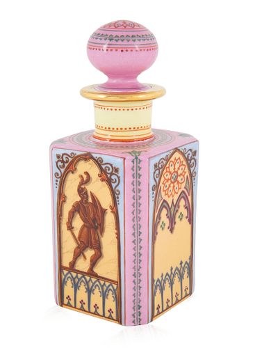 A SMALL PORCELAIN PARISIENNE PERFUME 3804a0