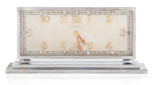 AN ART DECO DESK CLOCK CONCORD 3804d9