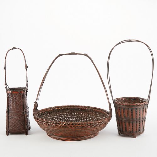 GRP 3 JAPANESE IKEBANA BASKETSGroup 380552