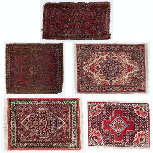 GRP 5 FINE ORIENTAL RUGS CARPETS 38055f