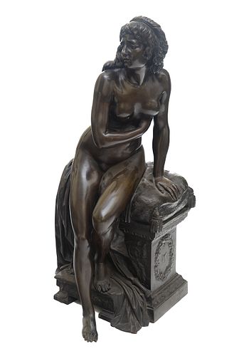 A BRONZE CASTING OF PSYCHE ABANDONED,