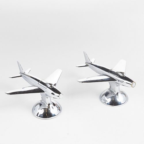 GRP: 2 DUNHILL "JET PLANE" TABLE