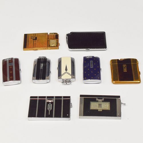 GRP: 9 RONSON COMBO CIGARETTE CASE