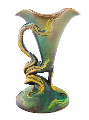 A HUNGARIAN EOSIN GLAZED HANDLED 3806fd