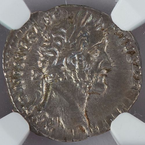 COIN ROMAN SILVER DENARIUS ANTONINUS 380719