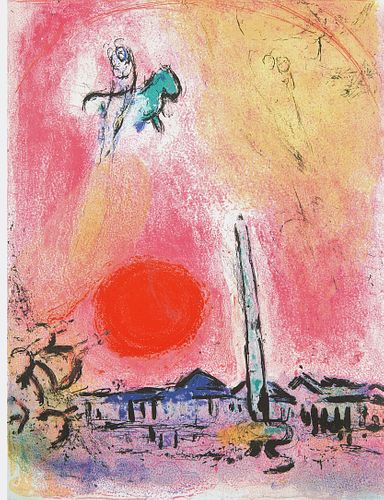 MARC CHAGALL RUSSIAN FRENCH 1887 1985 MARC 3807ba