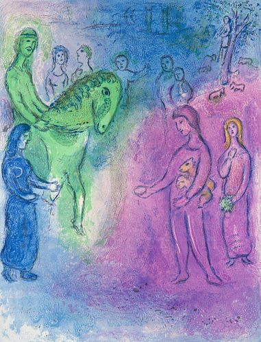 MARC CHAGALL (RUSSIAN-FRENCH 1887-1985)MARC
