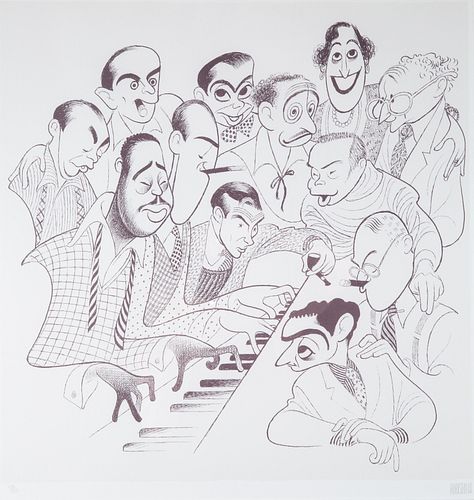 AL HIRSCHFELD AMERICAN 1903 2003 AL 3807c0