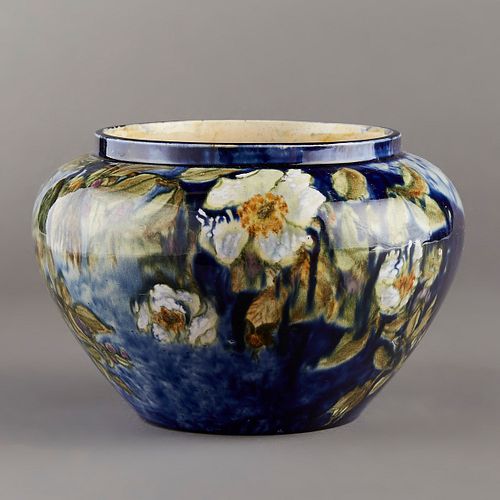 LIMOGES STYLE ART POTTERY VASE