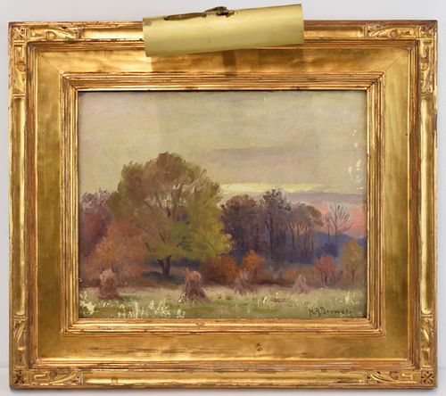 NICHOLAS BREWER "AUTUMN AT MUSKEEGAN"