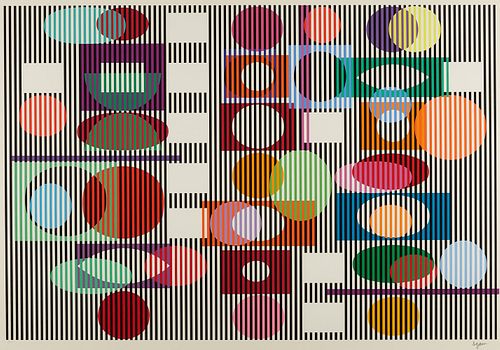 YAACOV AGAM DOUBLE METAMORPHOSIS  38081e