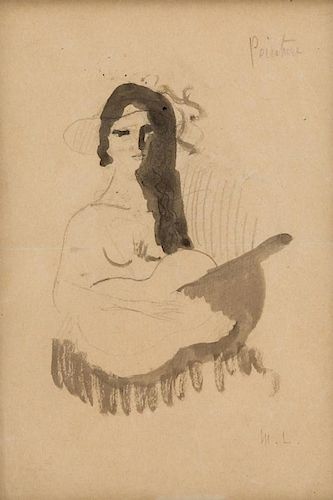 MARIE LAURENCIN (FRENCH 1883-1956)MARIE