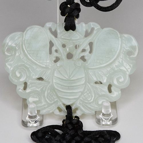 CHINESE JADE BUTTERFLY CARVINGChinese 3808d1