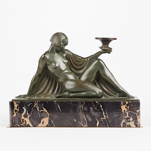 RAYMONDE GUERBE FRENCH BRONZE NUDE