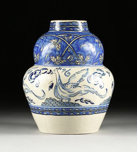 A MEXICAN TALAVERA BLUE AND WHITE 3809cf