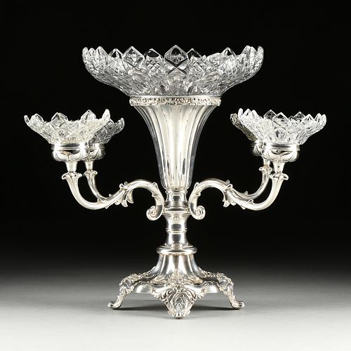 A VICTORIAN SHEFFIELD STYLE SILVER