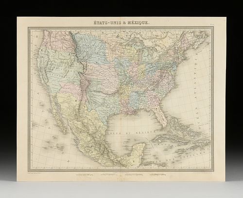 CHARLES FURNE 1794 1859 A MAP 380eca