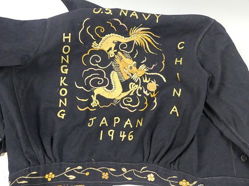 1946 US NAVY ASIAN JACKETDark blue