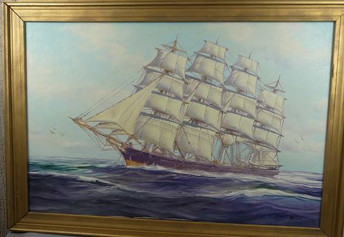 SYLVA FERNANDES LARGE CLIPPER SHIP