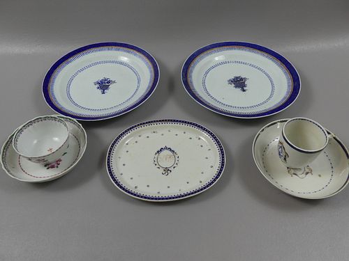 7 PIECES OF EARLY CHINESE TABLE 38375a