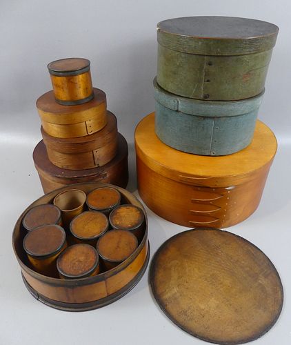 ANTIQUE BENTWOOD PANTRY BOXES5