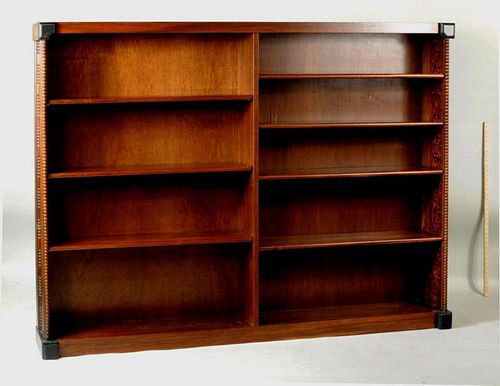 CUSTOM DESIGNED MARQUETRY BOOKCASECustom 3837f7