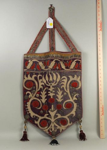 BOKHARA EMBROIDERED BAG, APPLIED