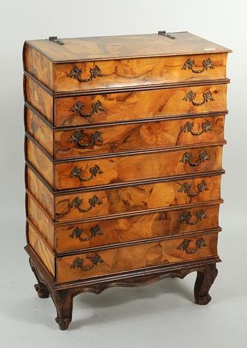 VENETIAN STYLE OLIVEWOOD CABINET 38389a