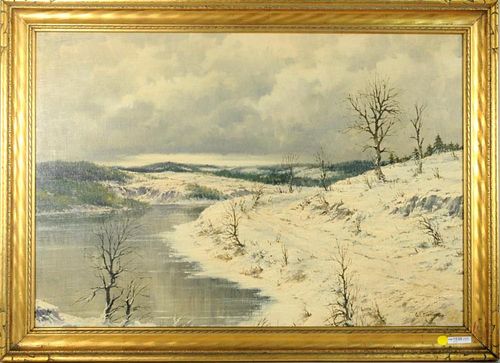 WALTER KOENIGER "WINTER LANDSCAPE"