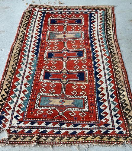 CAUCASIAN KAZAK RUGCaucasian Kazak 3838c4