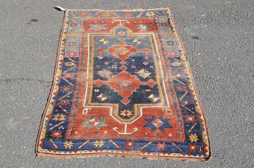 CAUCASIAN RUGCaucasian rug. 90"