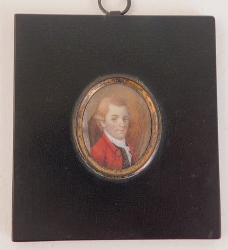 18TH C MINI PORTRAIT18th century 3839d1