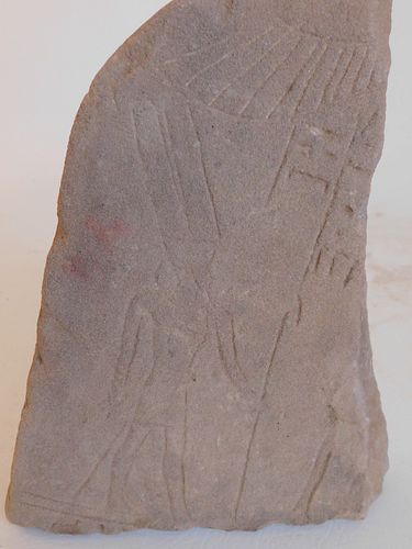 ANCIENT EGYPTIAN STONE PLAQUEAncient 3839cc