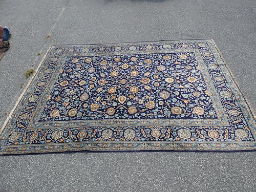 OLD INDO FLORAL CARPETOld Indian 383a97